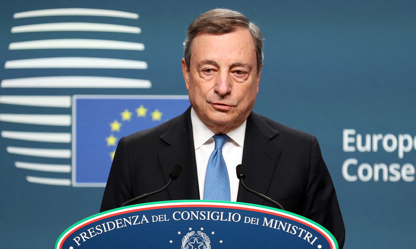 Rinvio ottobre price cap gas Draghi non deluso