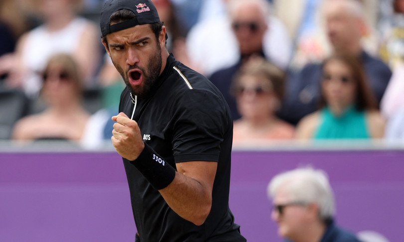 Tennis Berrettini se vinco Wimbledon mi taglio la barba