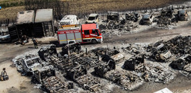 A Roma è emergenza incendi: 400 roghi in 72 ore