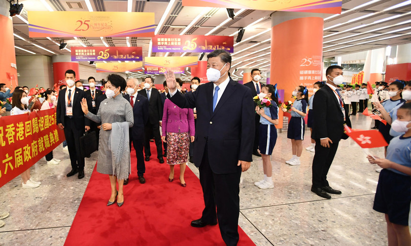 visita xi jinping hong kong dopo 5 anni