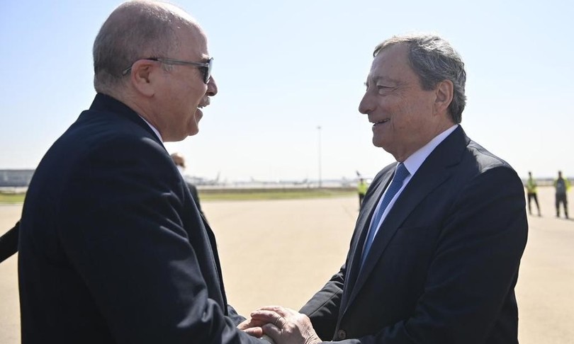 gas e non solo draghi rafforza legame con algeria