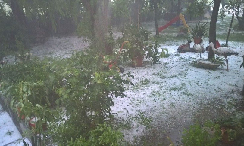 Temporali grandine nord piu danni che fresco