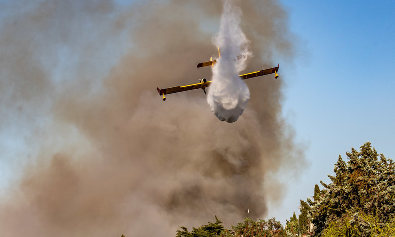 aumento incendi roghi coldiretti