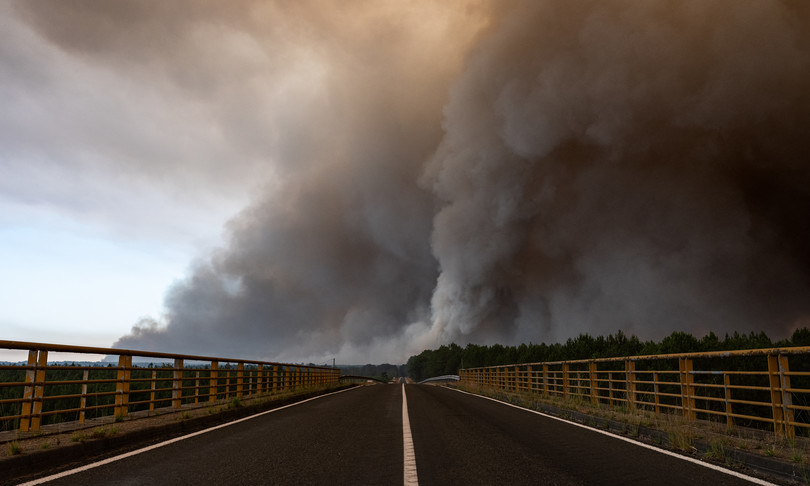 caldo record incendi francia