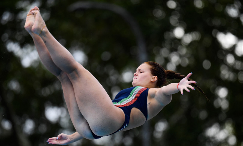 pellacani oro trampolino tre metri roma tuffi