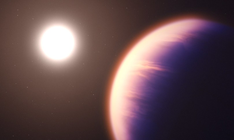 telescopio Webb trovato anidride carbonica pianeta alieno