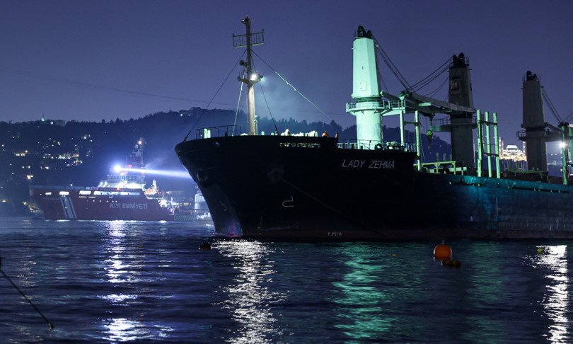 ucraina cargo grano diretto a ravenna arenato a istanbul