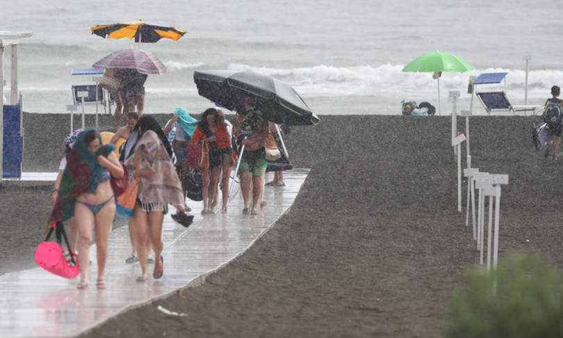 meteo temporali centro sud picchi caldo