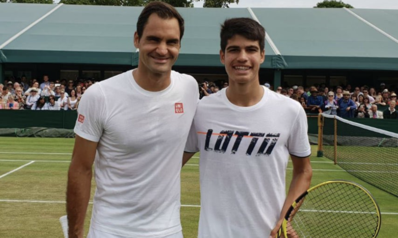 alacaraz federer rimpianto fine era
