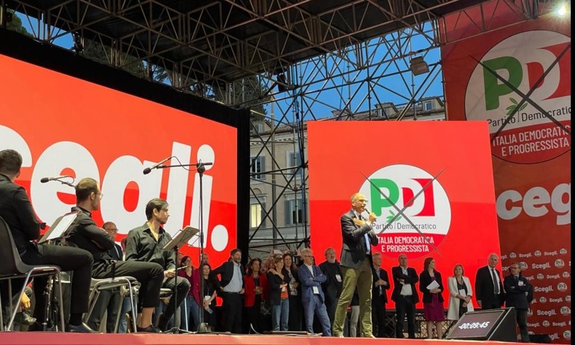 elezioni sfida di letta in piazza popolo io determinato