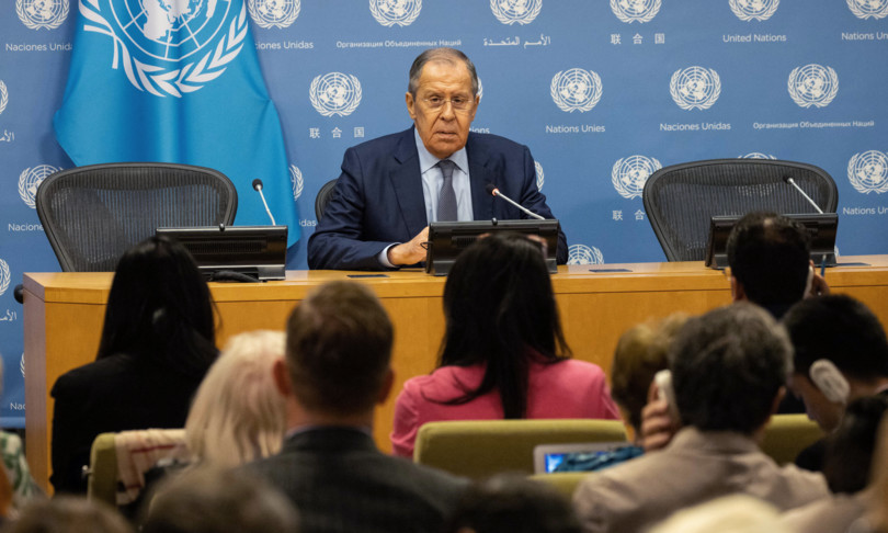 lavrov onu occidente vuole smembrare canvellare russia