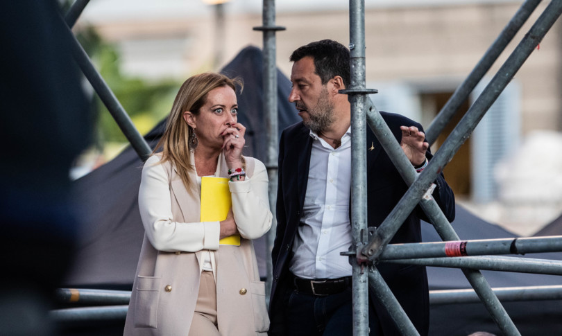 Governo incontro Meloni Salvini
