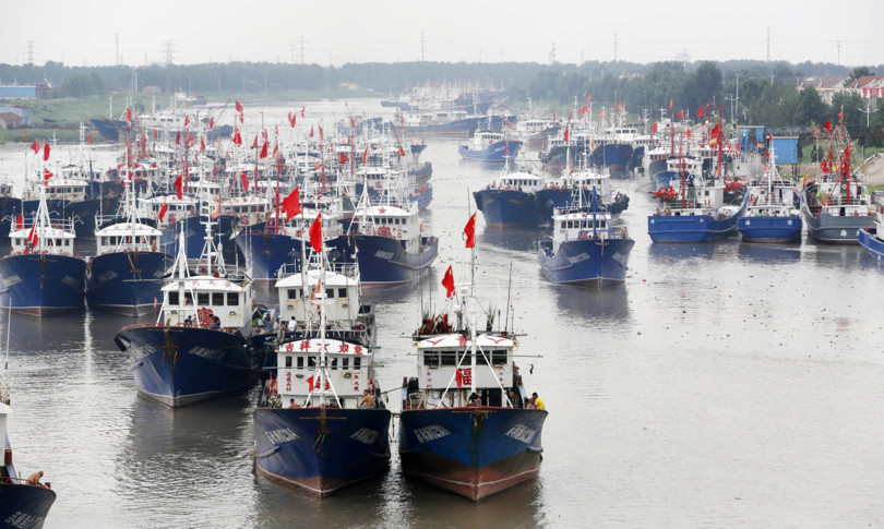 Sfida globale a Cina ladra pesce