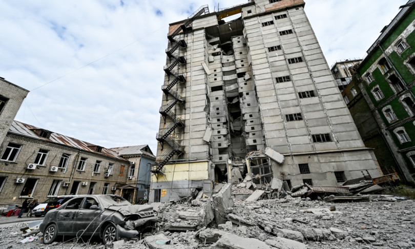 Ucraina missili su città Zaporizhzhia allarme aereo a Kiev