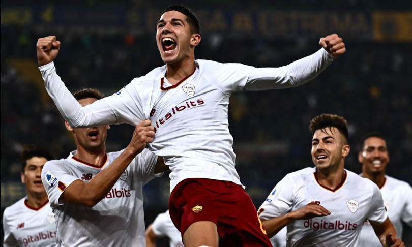 calcio la roma sconfitta verona