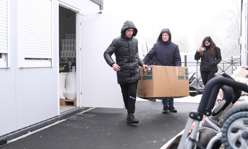 ucraina neve campi profughi leopoli