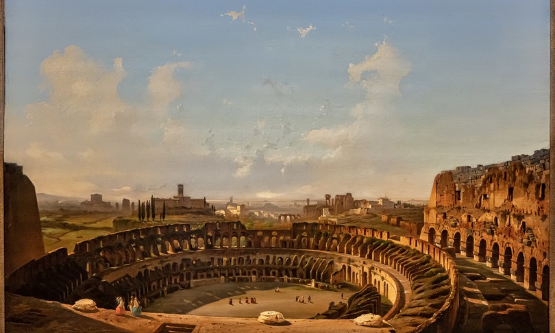 fogne resti pasti spettatori colosseo