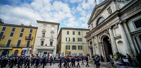 L'addio a Roberto Maroni nella sua Varese