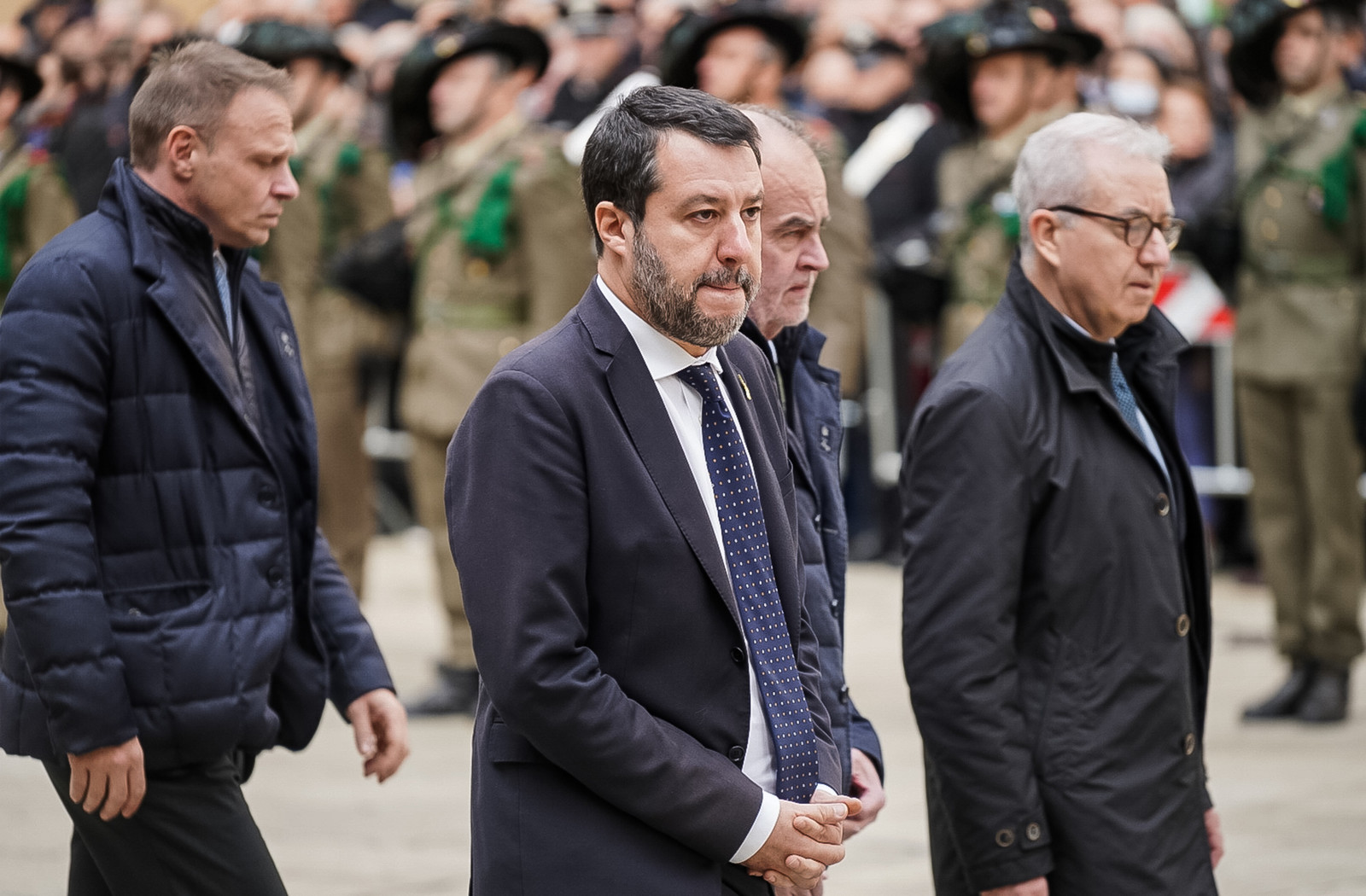 Il vicepresidente del Consiglio Matteo Salvini