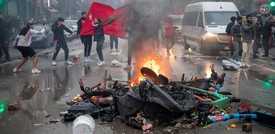 Il Marocco batte il Belgio e a Bruxelles la festa si trasforma in scontri