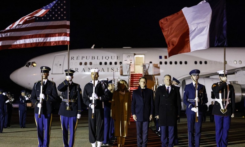 macron usa prove riconciliazione biden