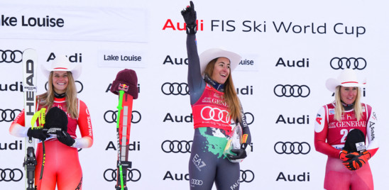 Sofia Goggia centra la doppietta nella discesa libera a Lake Louise