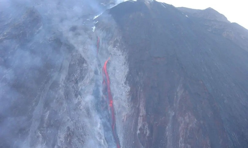 vulcano Stromboli 20 anni fa eruzione
