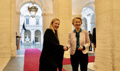 Meloni a Von der Leyen: Italia sempre impegnata sul Pnrr