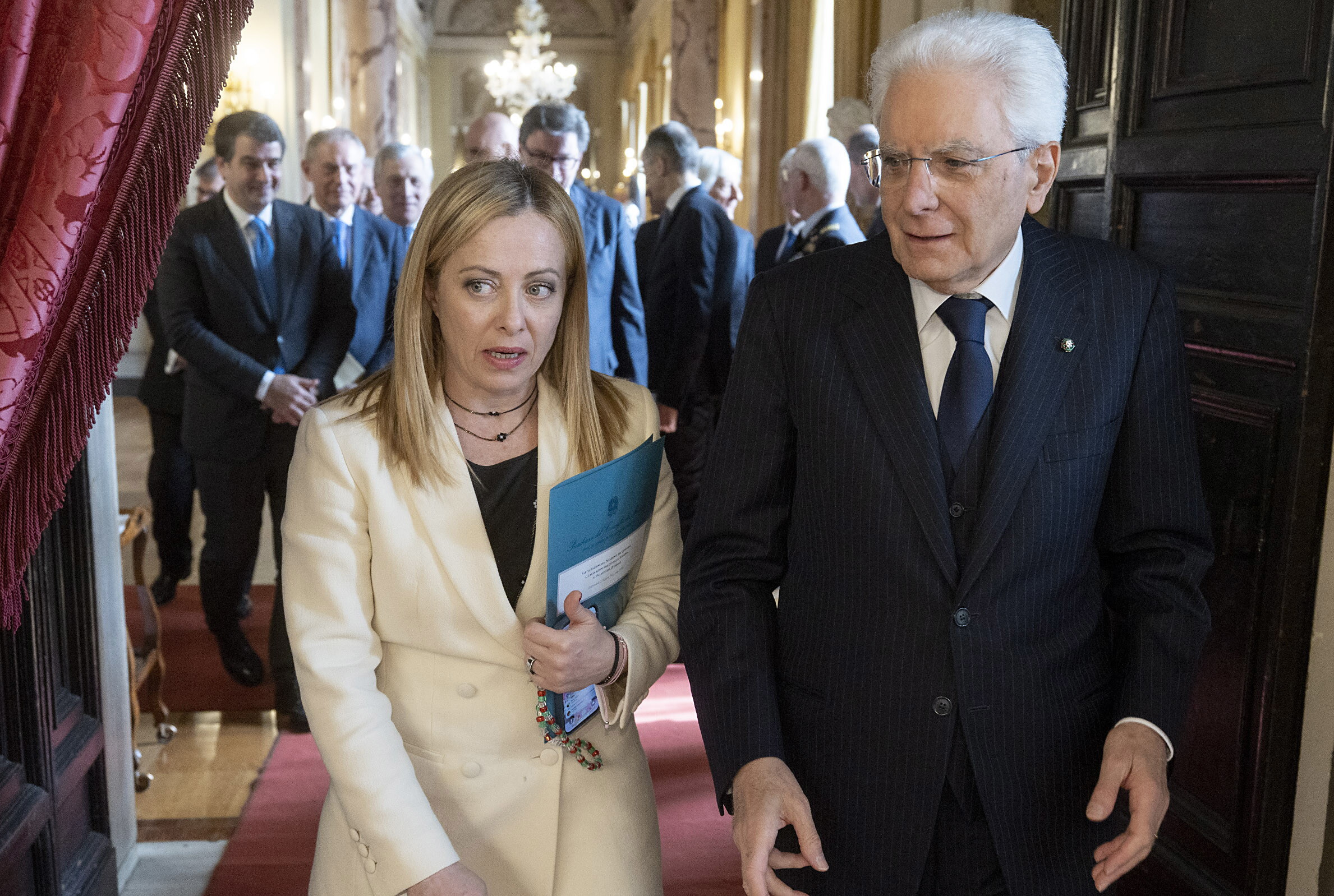 Meloni al Quirinale, colloquio con Mattarella