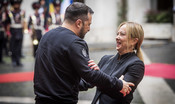 La visita a Roma di Zelensky. Meloni: "Fermo sostegno a Kiev"
