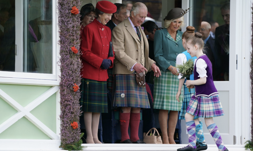Pallone Da Rugby Gilbert Scozia Mini - Tartan Design 2019/20 - Per Tifosi E Collezionisti