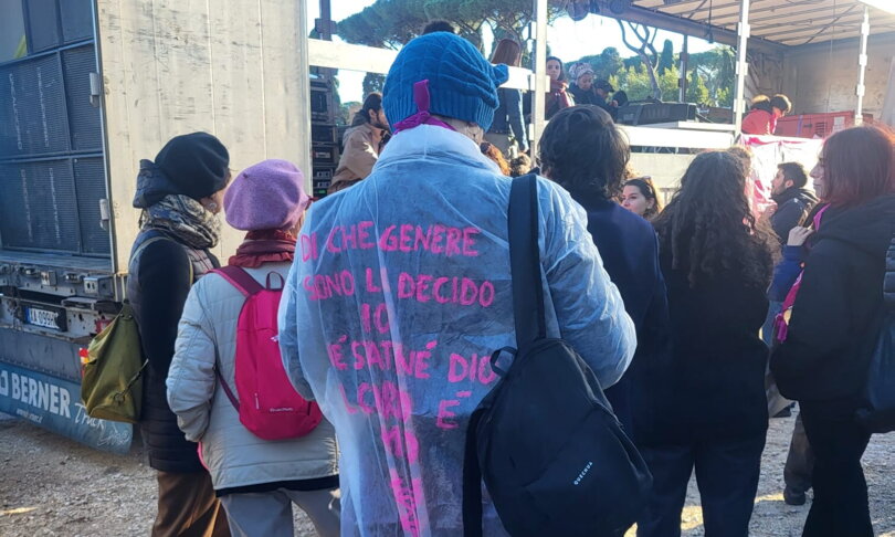Violenza donne corteo roma 25 novembre Violenza donne corteo roma 25 novembre