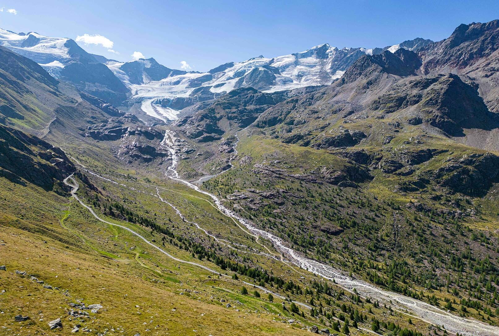 In Piemonte il crollo dei ghiacciai porta un aumento degli eventi estremi