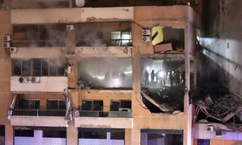 israele colpisce sede hamas beirut khan younis mezzaluna rossa