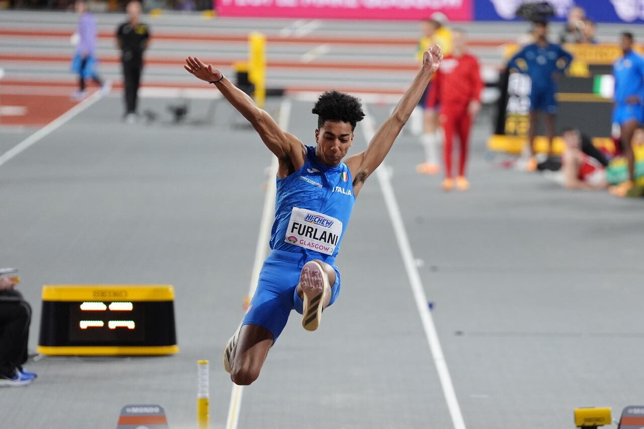 Mattia Furlani secondo nella finale di Diamond League
