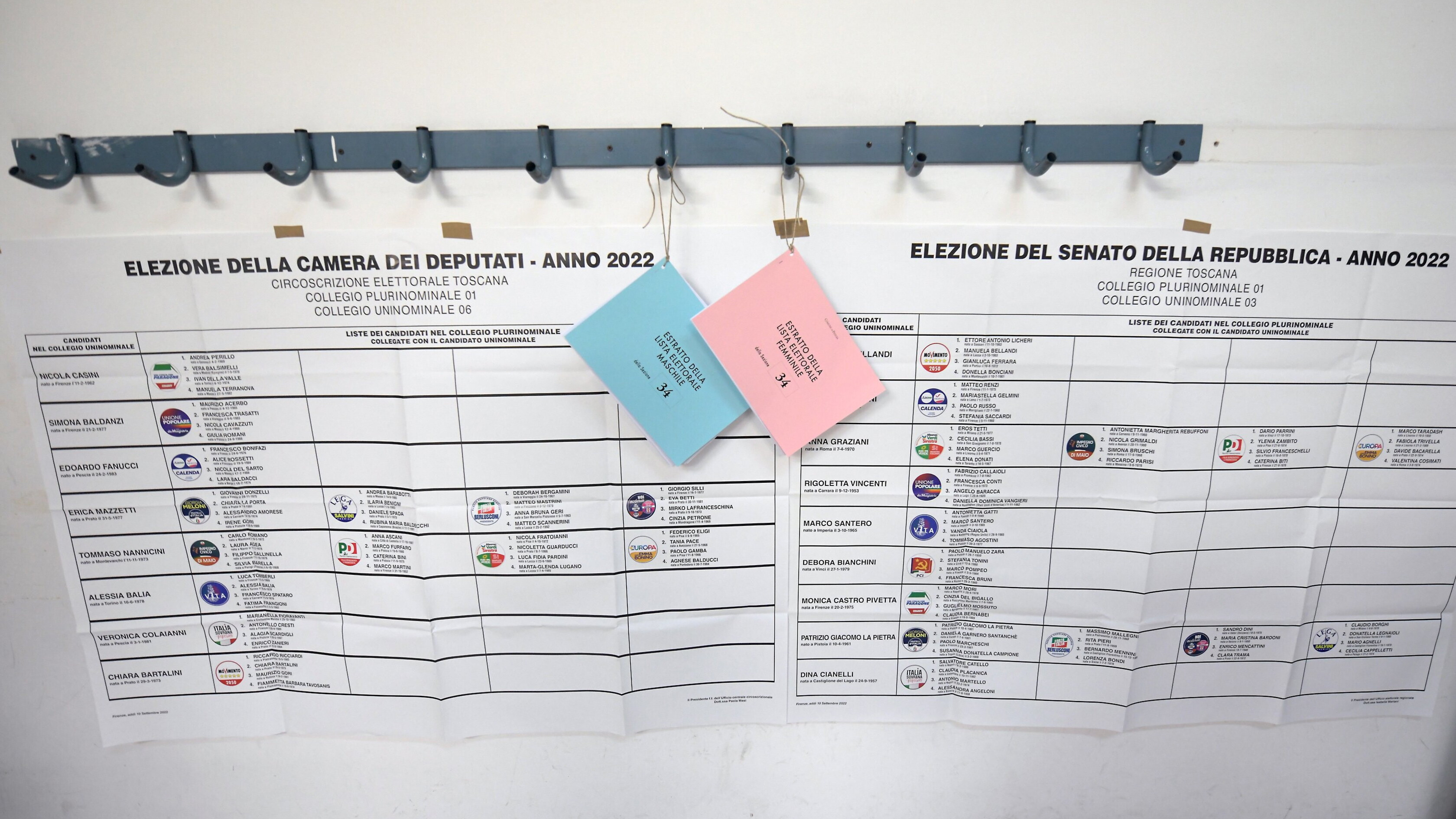  Europee: Meloni e Calenda ovunque, simbolo e liste