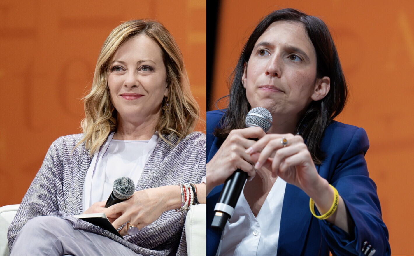 Schlein: "Con la destra democrazia in pericolo". Meloni: "Vergogna, diffondi falsità"