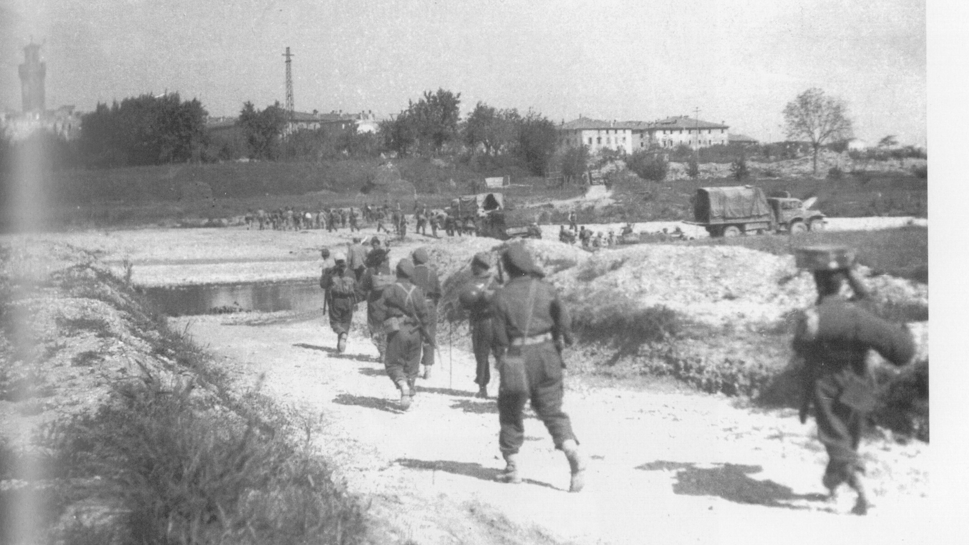 A Montecarotto i volontari della Brigata Maiella respinsero i furiosi attacchi tedeschi 