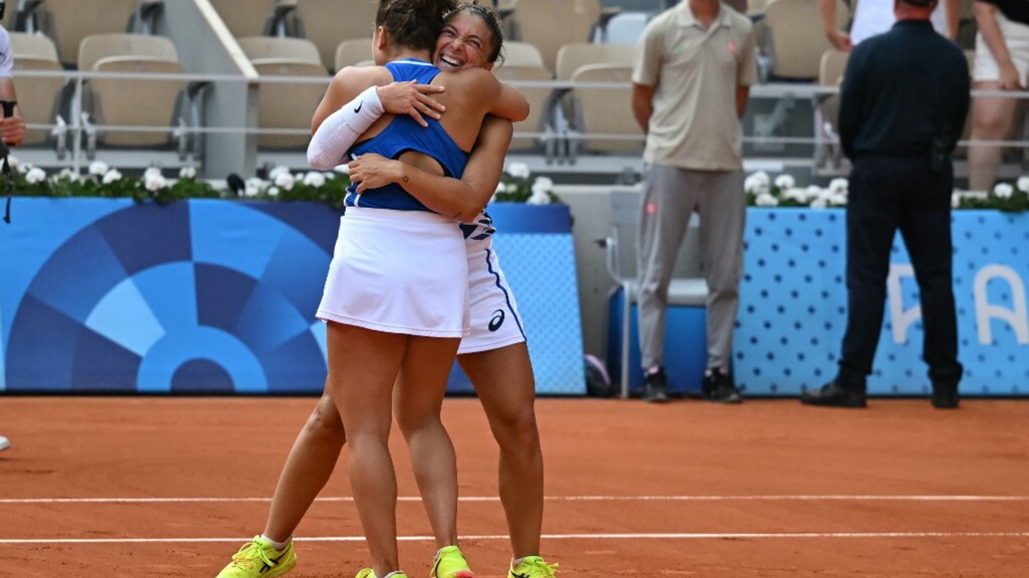 Errani e Paolini inarrestabili: oro nel doppio femminile. Paltrinieri d'argento nei 1500 SL
