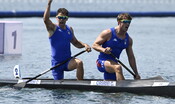 Casadei e Tacchini vincono l'argento nella canoa C2 500