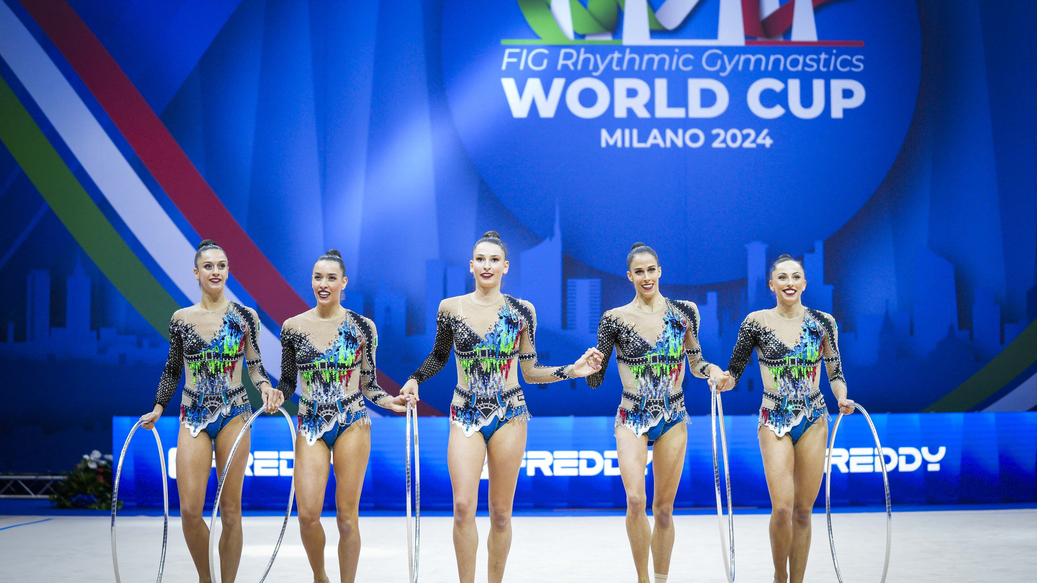 Una medaglia di bronzo per le farfalle azzurre