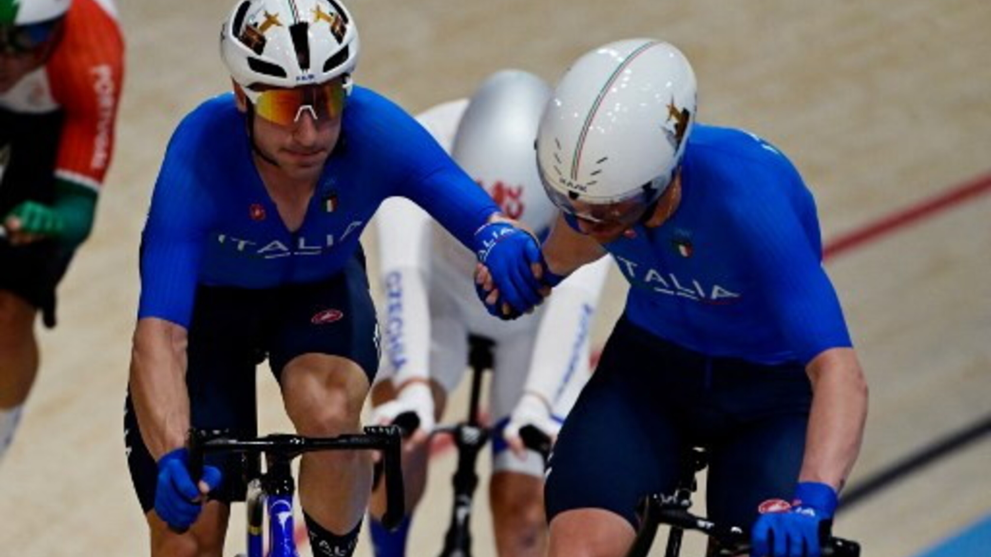 Ciclismo, Italia d'argento nel Madison uomini