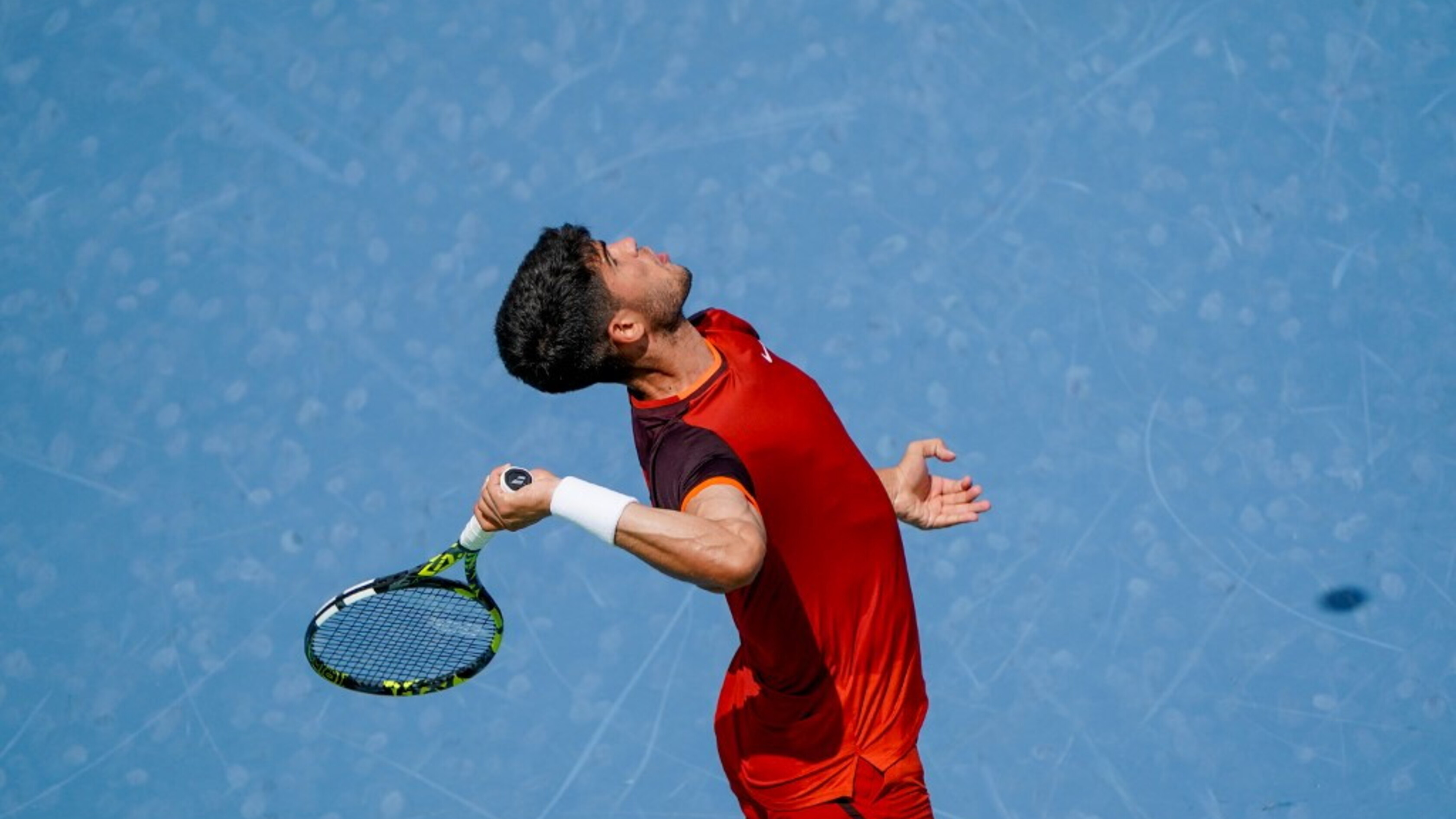 Alcaraz, la racchetta spaccata? C'è sempre una prima volta