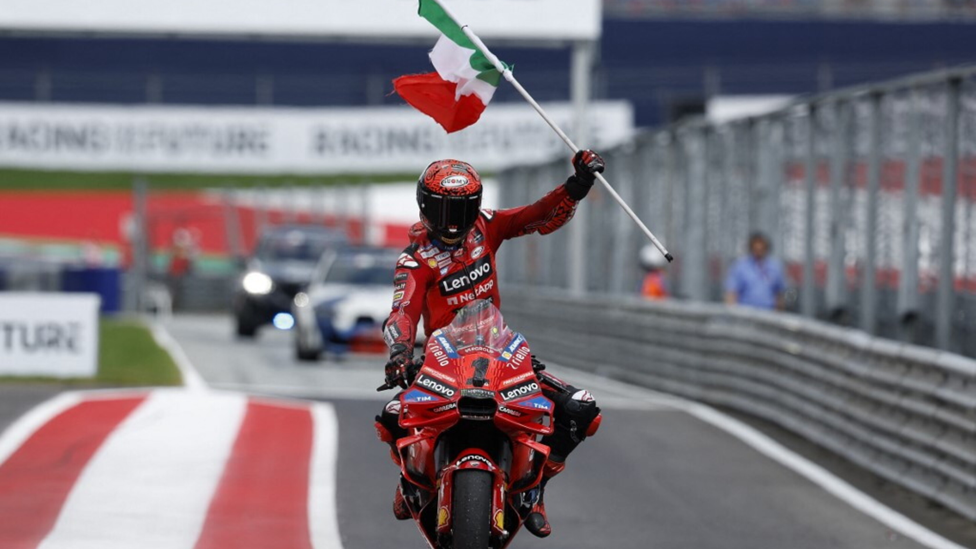 In Austria Bagnaia vince e torna in vetta