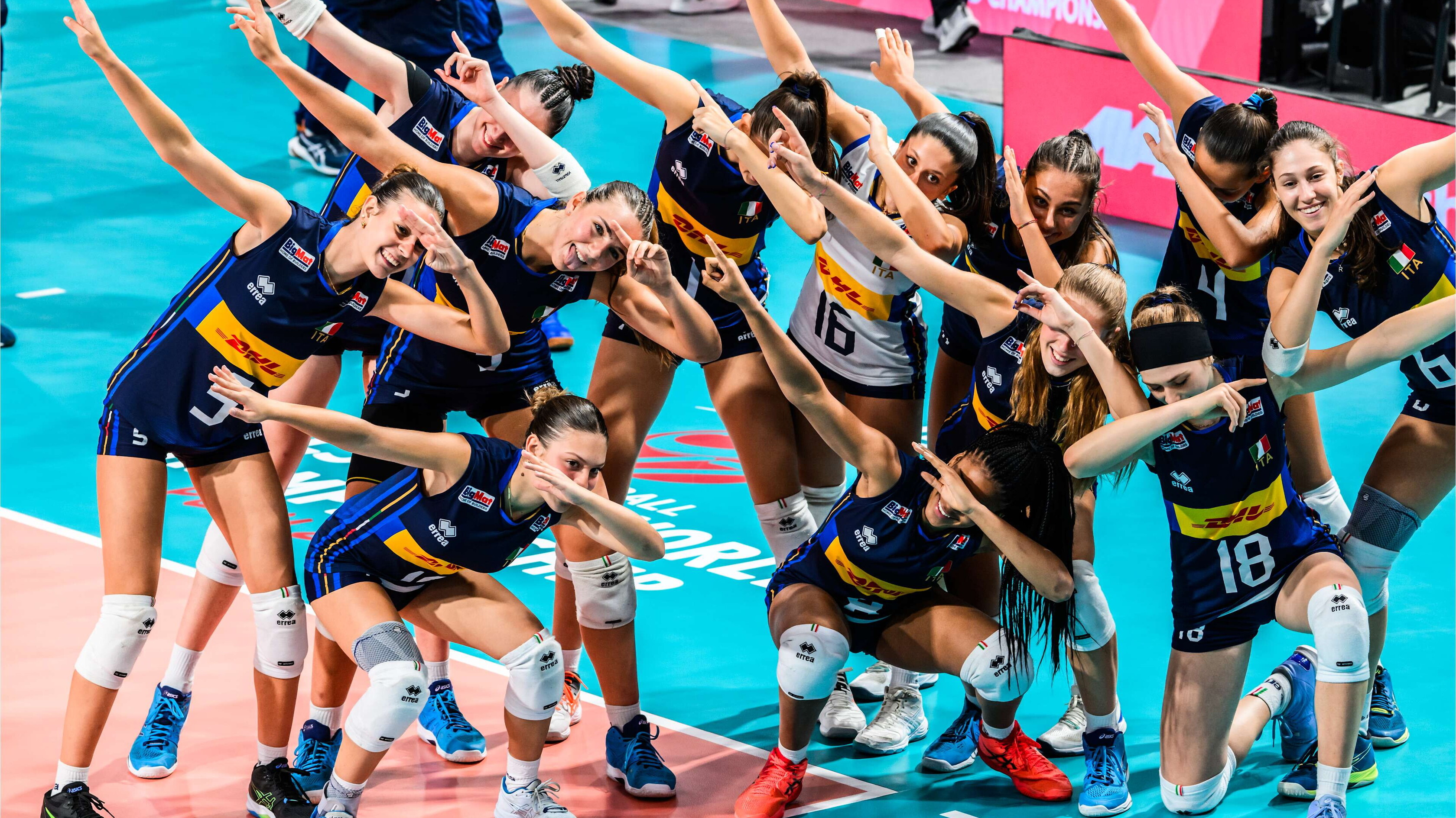 Vola la volley under 17, le azzurrine battono l'Egitto 3-0