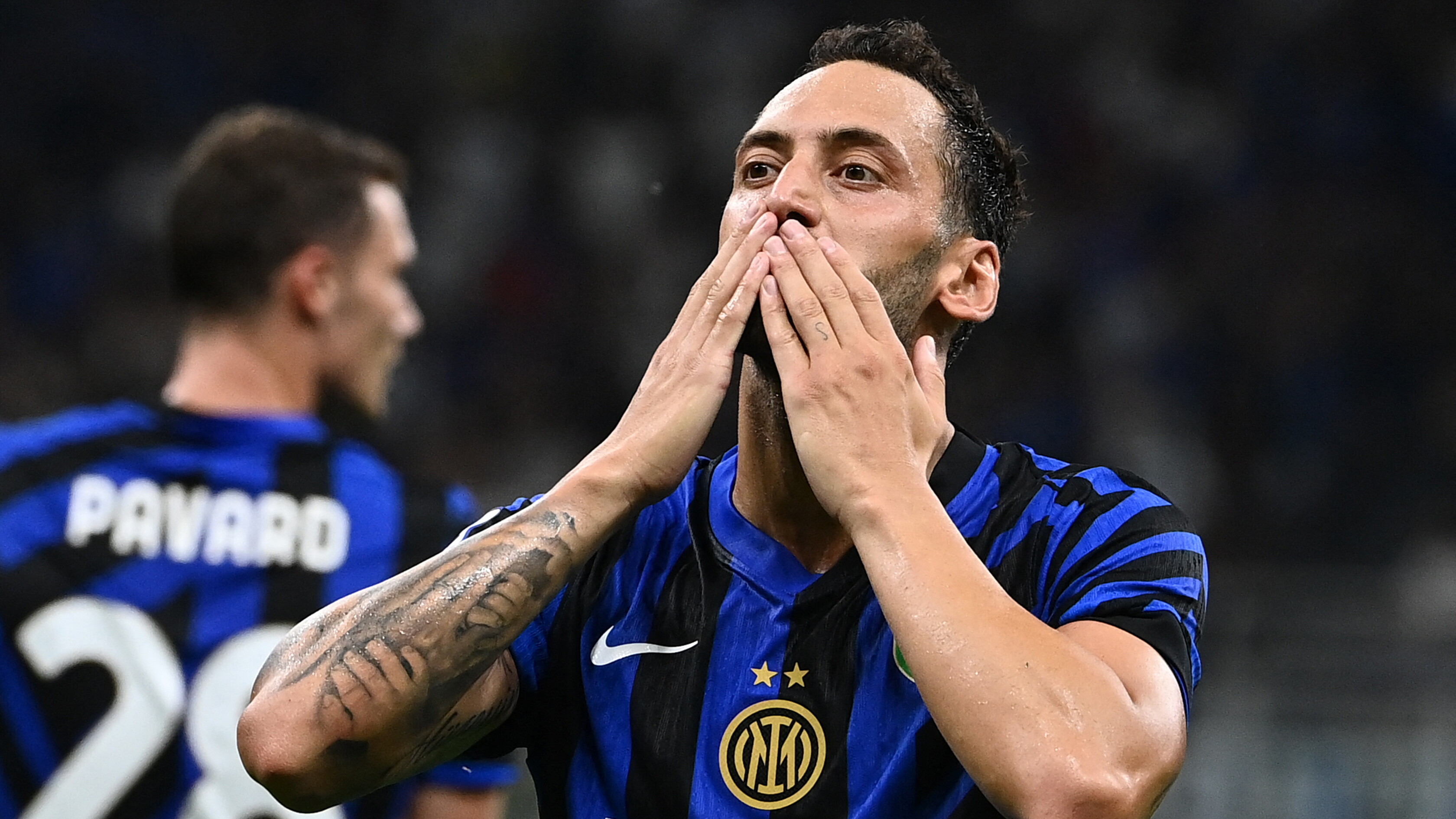 Prima vittoria stagionale per l'Inter, Lecce battuto 2-0