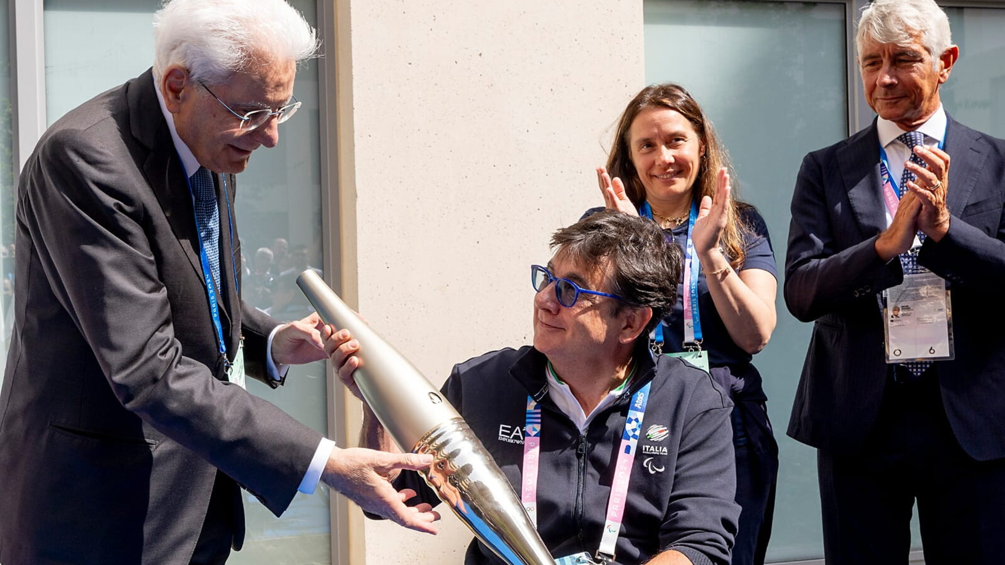 Mattarella visita il villaggio degli atleti paralimpici, "siete qui per lanciare un messaggio al mondo"