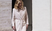 Meloni a Cernobbio: "Il caso Sangiuliano non indebolirà il governo"