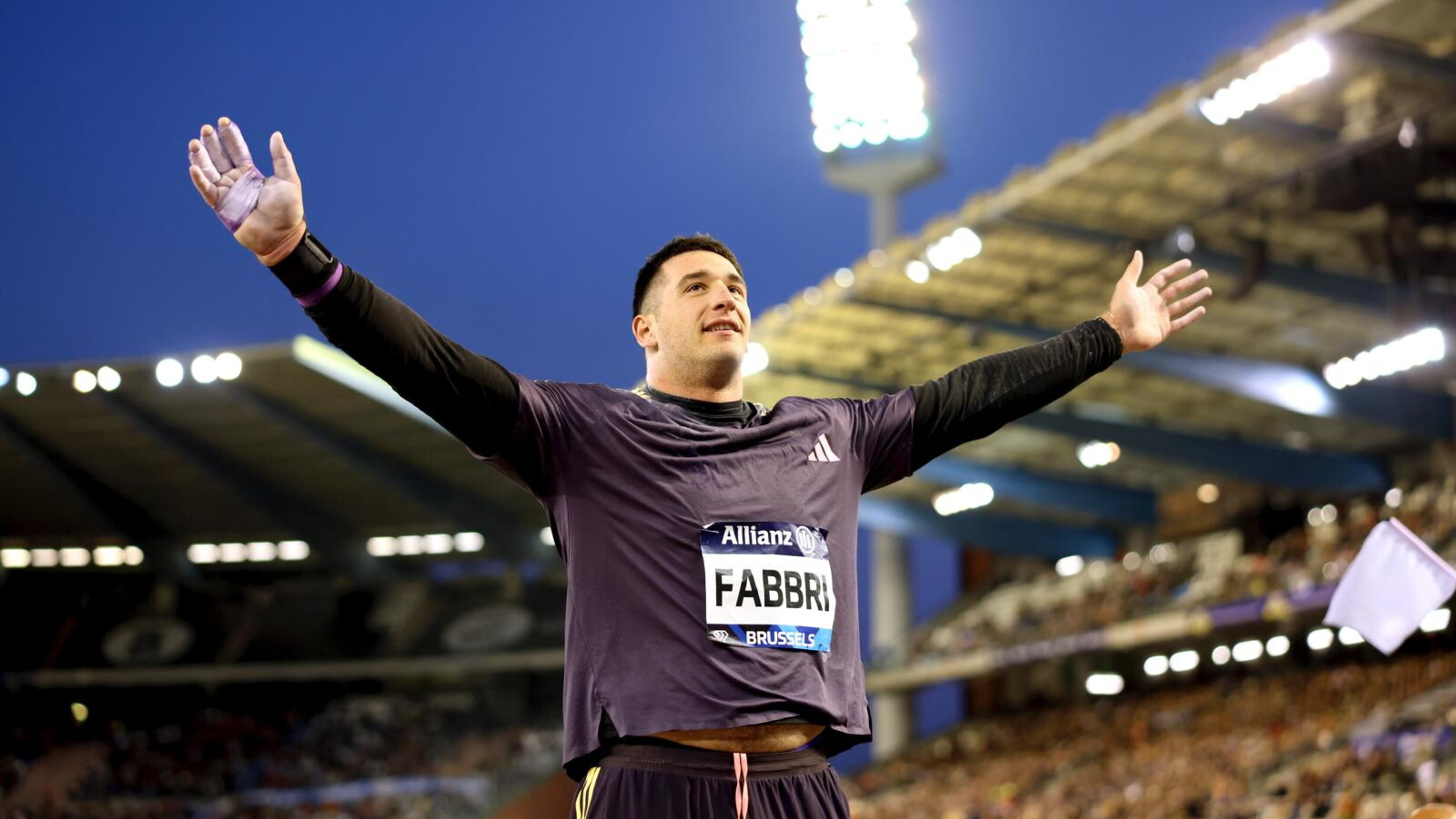 Diamond League, nuovo record italiano di Leonardo Fabbri nel lancio del peso 
