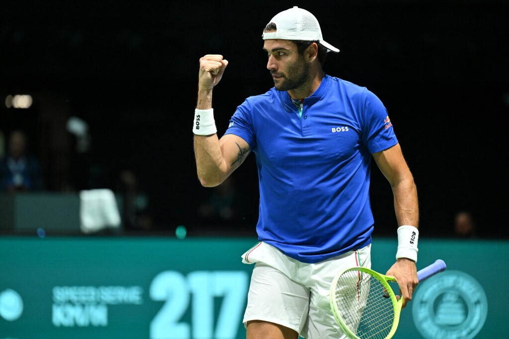 Coppa Davis: Italia-Belgio 1-0, Berrettini vince primo incontro di semifinali
